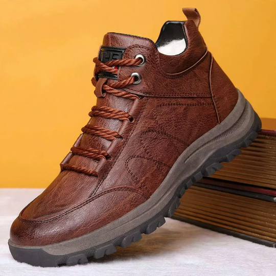 Gefütterte Herren-Winterstiefel für Outdoor und Freizeit