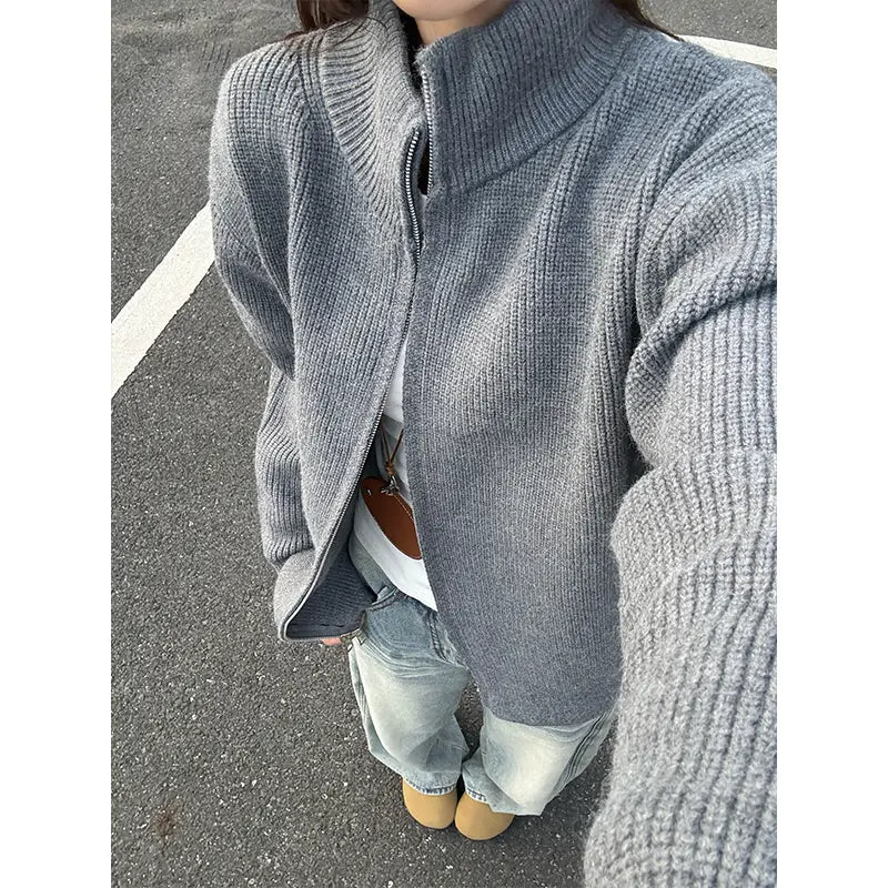 Weihnachtlicher Strickpullover für Herren, festliches Muster