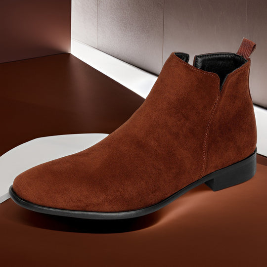 Herren-Chelsea-Boots mit seitlichem Reißverschluss