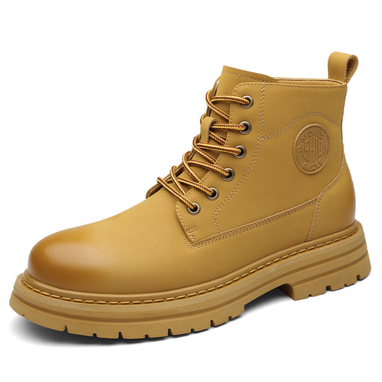 Modische Herren-Stiefel, gefüttert