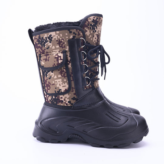 Winter-Angelstiefel, wasserdicht, rutschfest, EVA