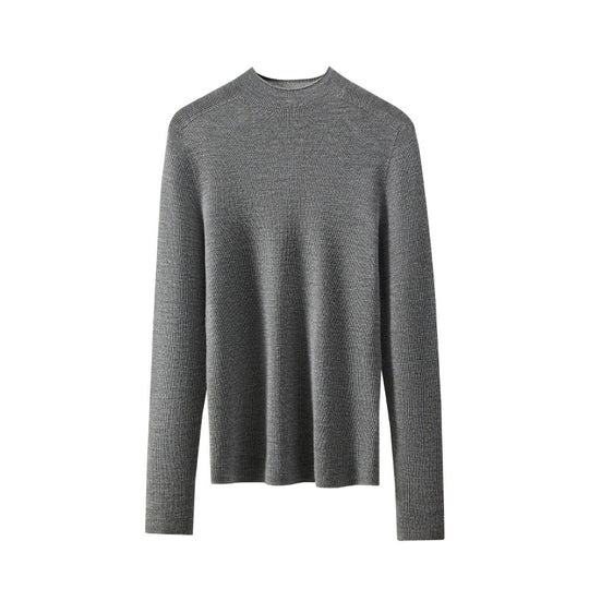 Damen-Rollkragenpullover aus Merinowolle
