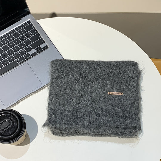 Strickschal aus Alpakawollmischung, modisch