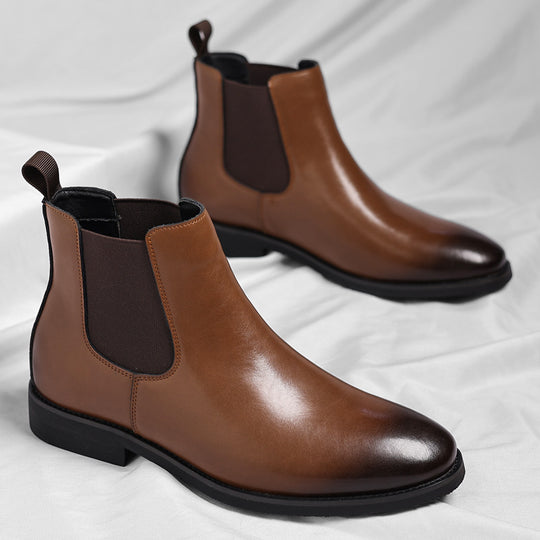 Klassische Herren-Chelsea-Boots im Retro-Stil