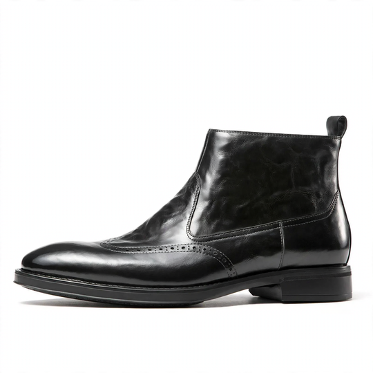 Retro Chelsea-Stiefel mit Warmfutter