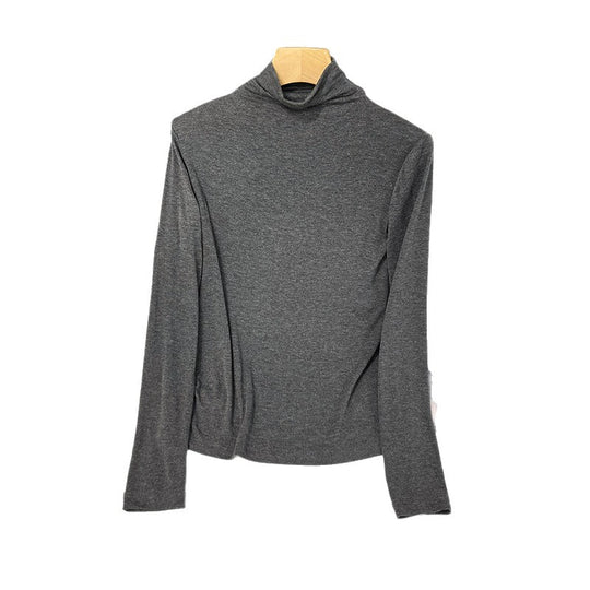 Damen-Rollkragenpullover aus Kaschmir-Mischgewebe