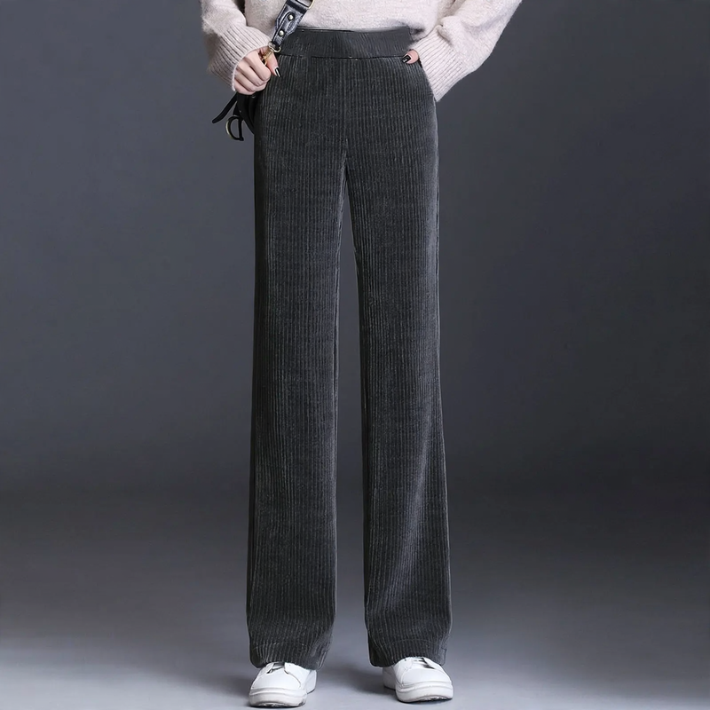 Gefütterte Kord-Hosen für Damen