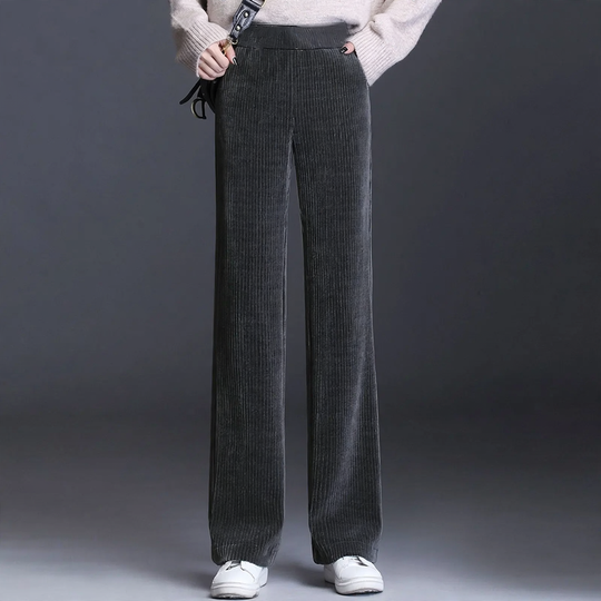 Gefütterte Kord-Hosen für Damen