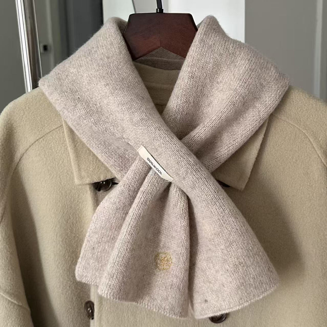 Strickschal aus 100% Wolle