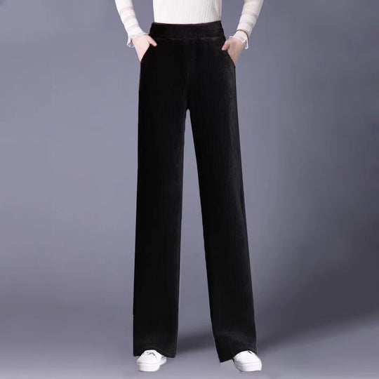 Gefütterte Kord-Hosen für Damen