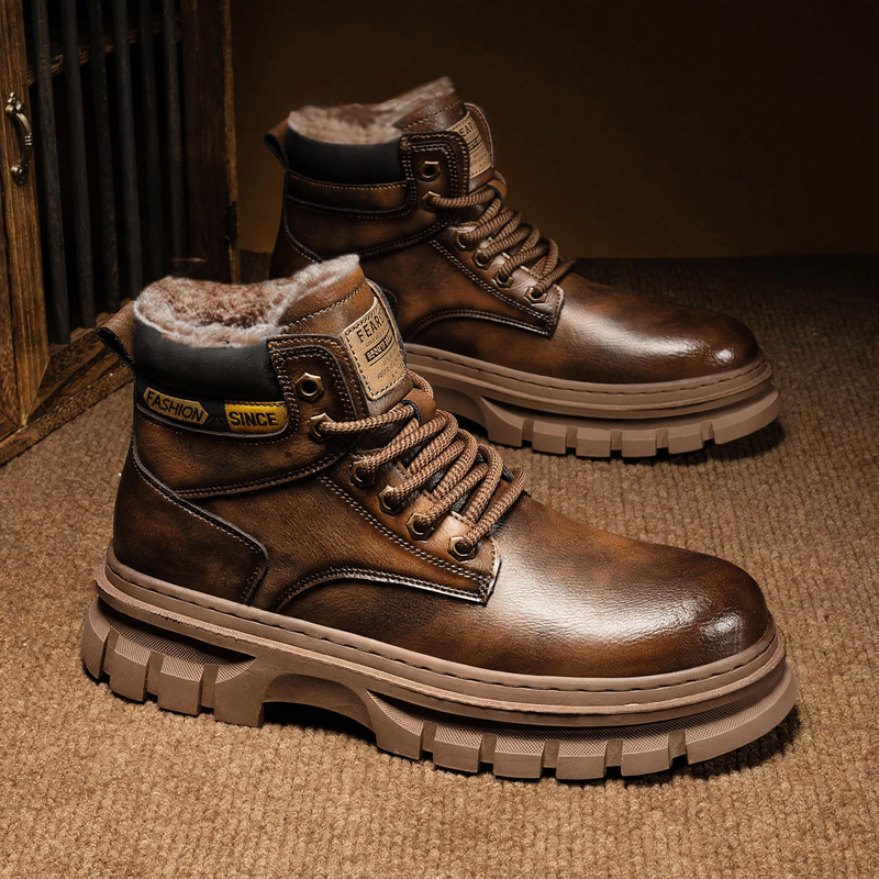 Herren-Arbeitsstiefel im britischen Stil, rutschfest