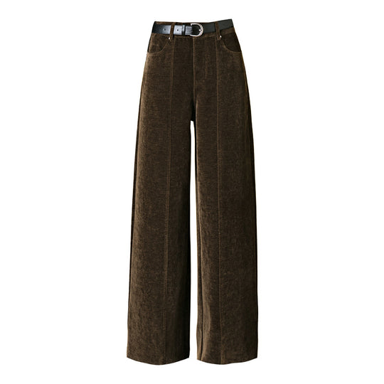 A-Linien Cordhose, hoch geschnitten, gefüttert, Winter