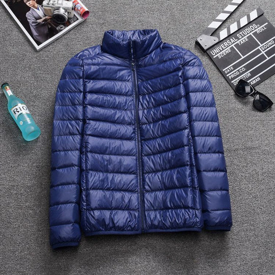 Leichte Herren-Winterjacke, gefüttert