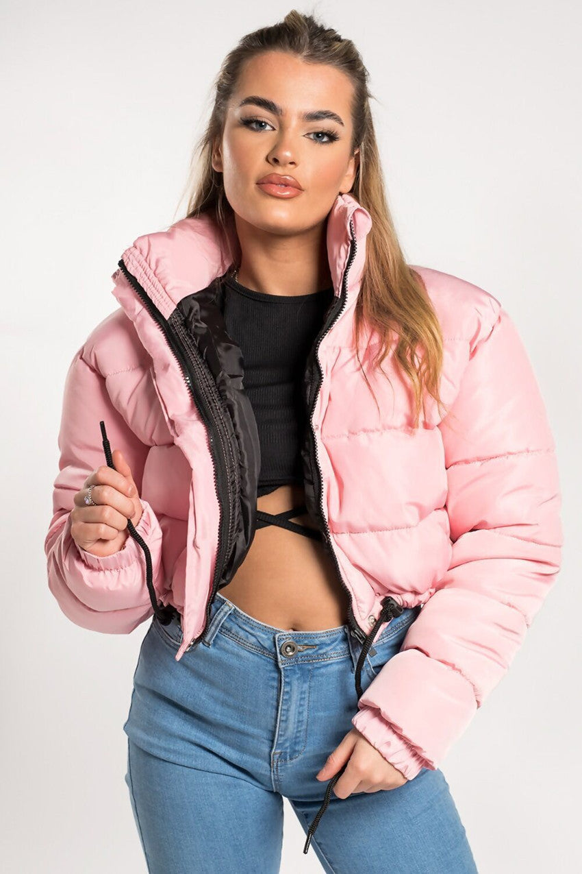 Gesteppte Winterjacke im Oversize-Stil