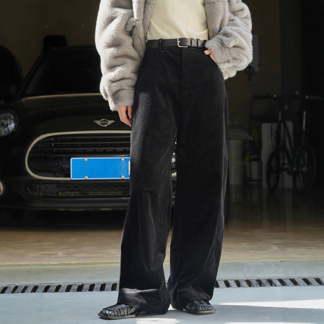 Lässige Cord-Freizeithose für Damen