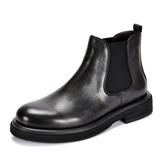 Hochwertige Herren-Chelsea-Stiefel aus Leder