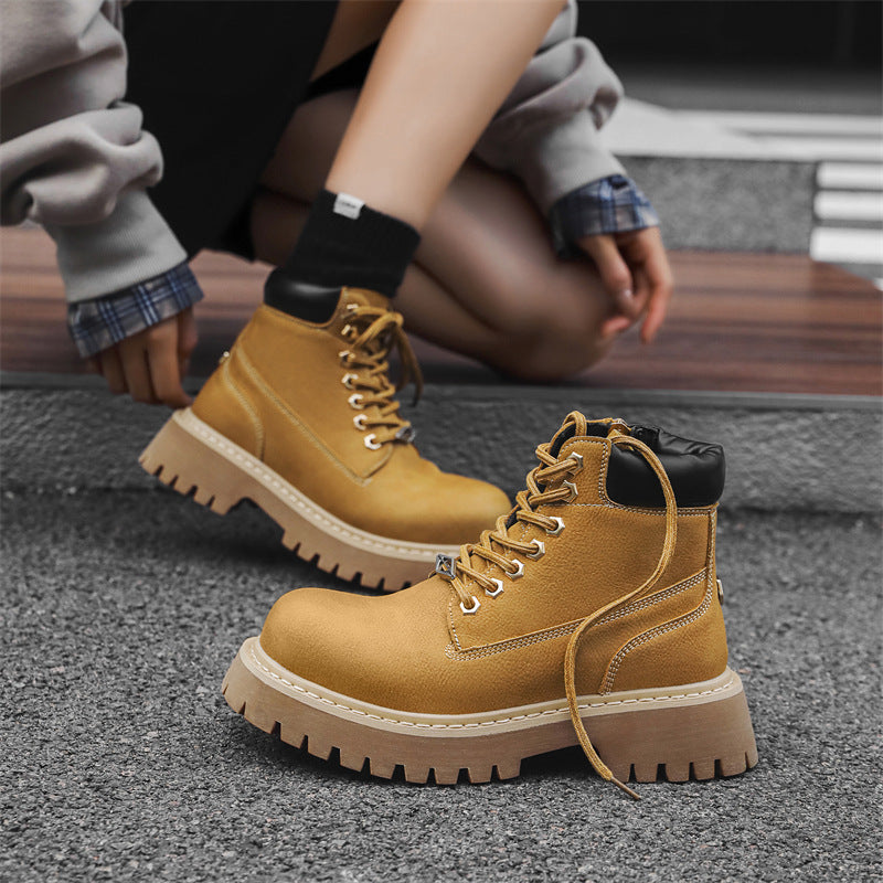 Robuste High-Top-Stiefel, rutschfest