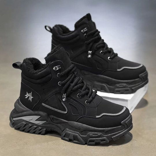 Gefütterte Herren-Winter-Sneaker, High-Top
