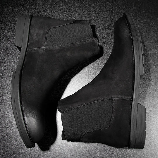 Herren-Chelsea-Stiefel aus Leder