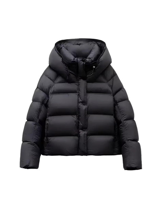 Kurze Damen-Pufferjacke im koreanischen Stil