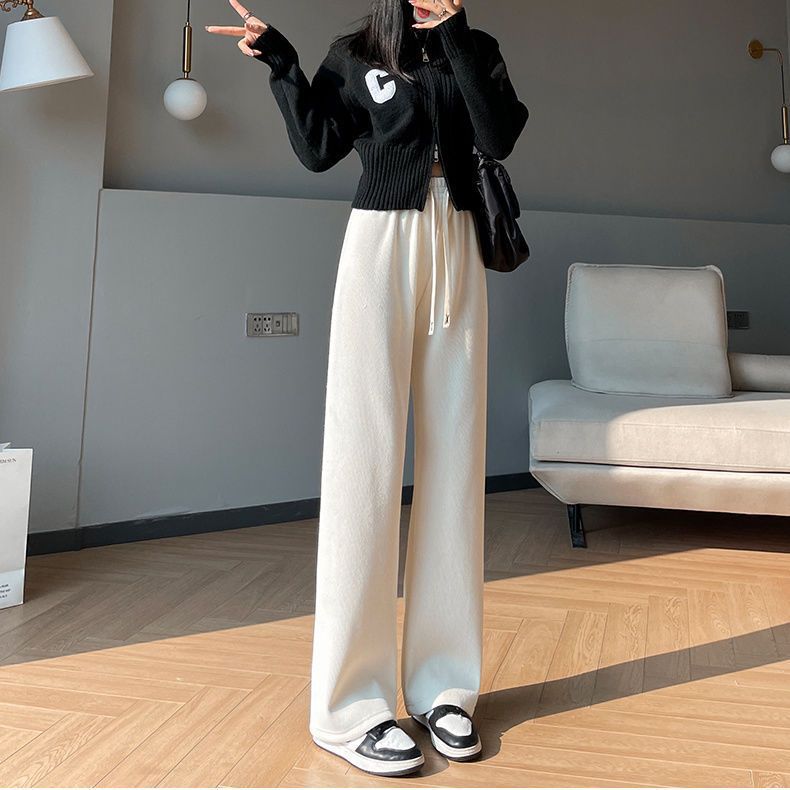 Gerade geschnittene Cordhose für Damen