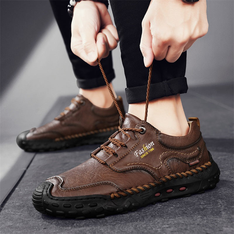 Herren-Stiefeletten, mittelhoher Schaft, gefüttert