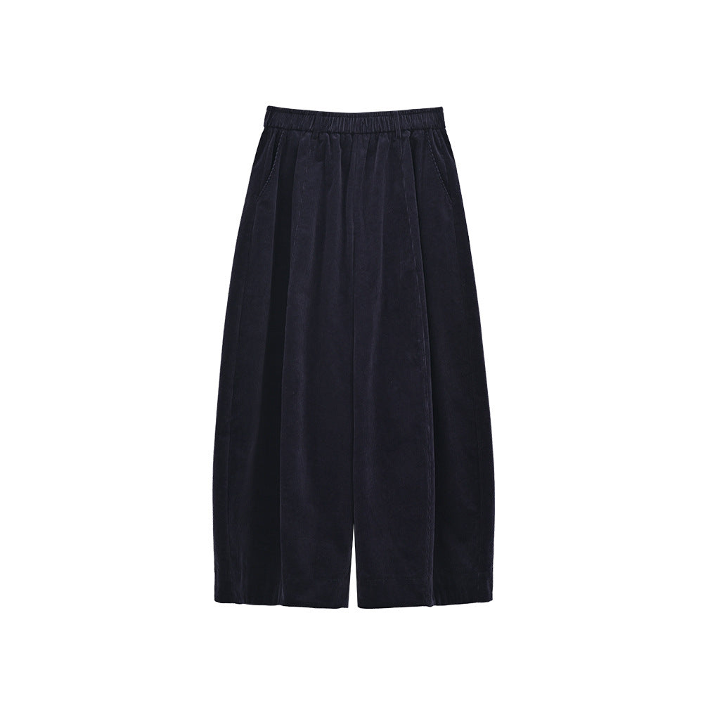 Retro-Cordhose mit elastischem Bund