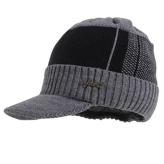 Strickmütze und Schal Set für Herren