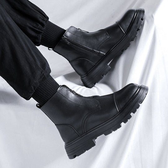 Modische Herren-Chelsea-Stiefeletten 51385-R