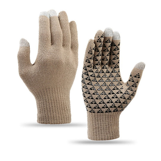 Winter-Set: Strickmütze und Schal, gefüttert