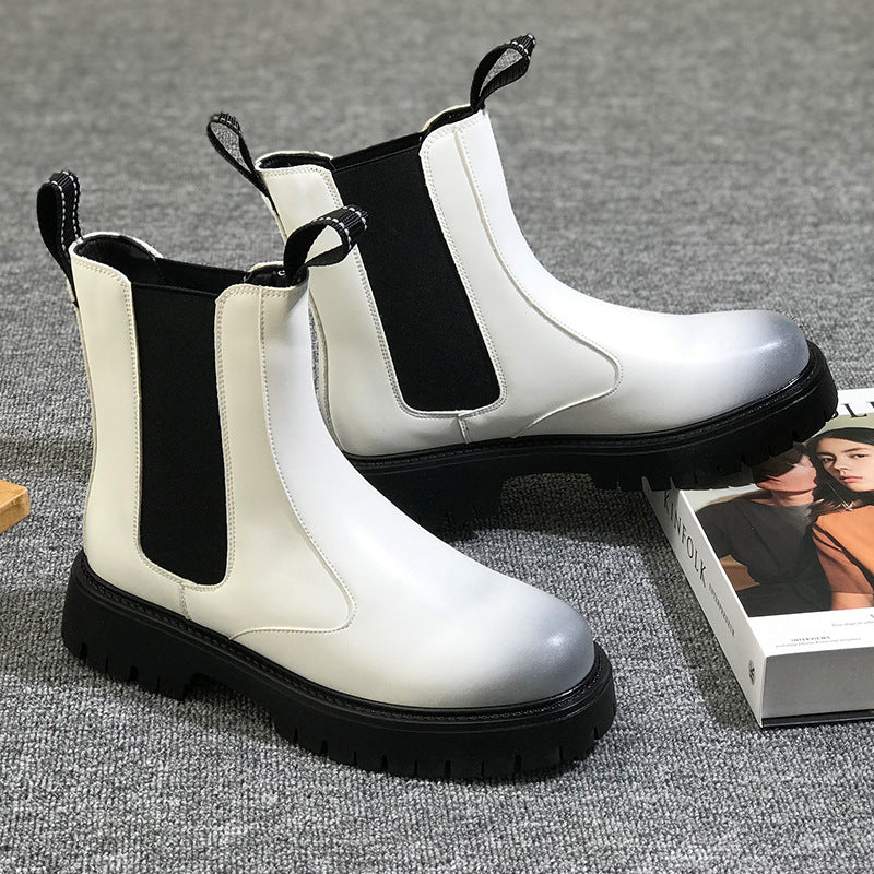 Chelsea-Stiefel für Herren, hohe Ausführung, 21271-K