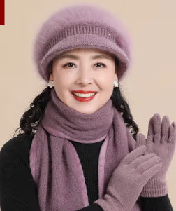 Warme Wintermütze für Damen