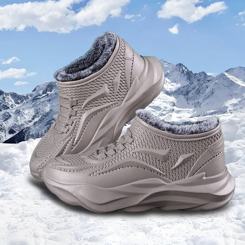 Wasserdichte Herren-Winterstiefel, gefüttert