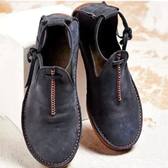 Stylische Leder Schuhe Für Den Herbst