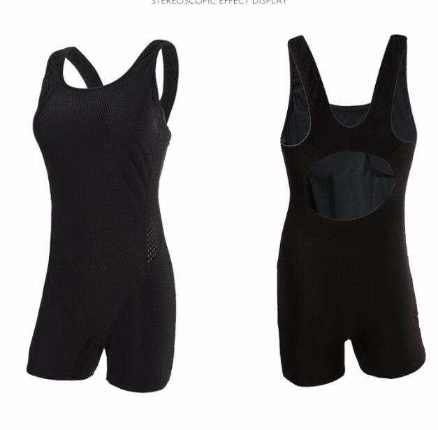Sport Plus Size Einteiler BadNord Taschenekleidung