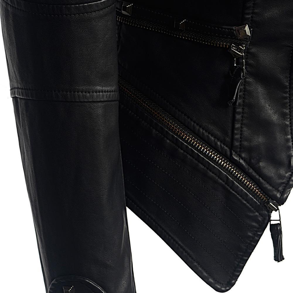 Bikerjacke für Damen Schlanke Passform - Arvani