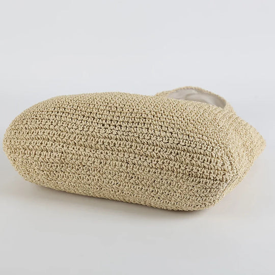 Elegante Strohtasche für Den Strand