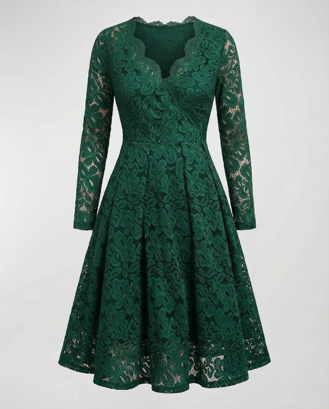 Elegantes Spitzenkleid Damen