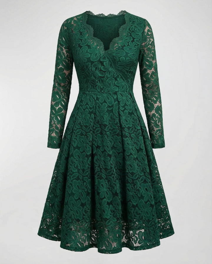 Elegantes Spitzenkleid Damen