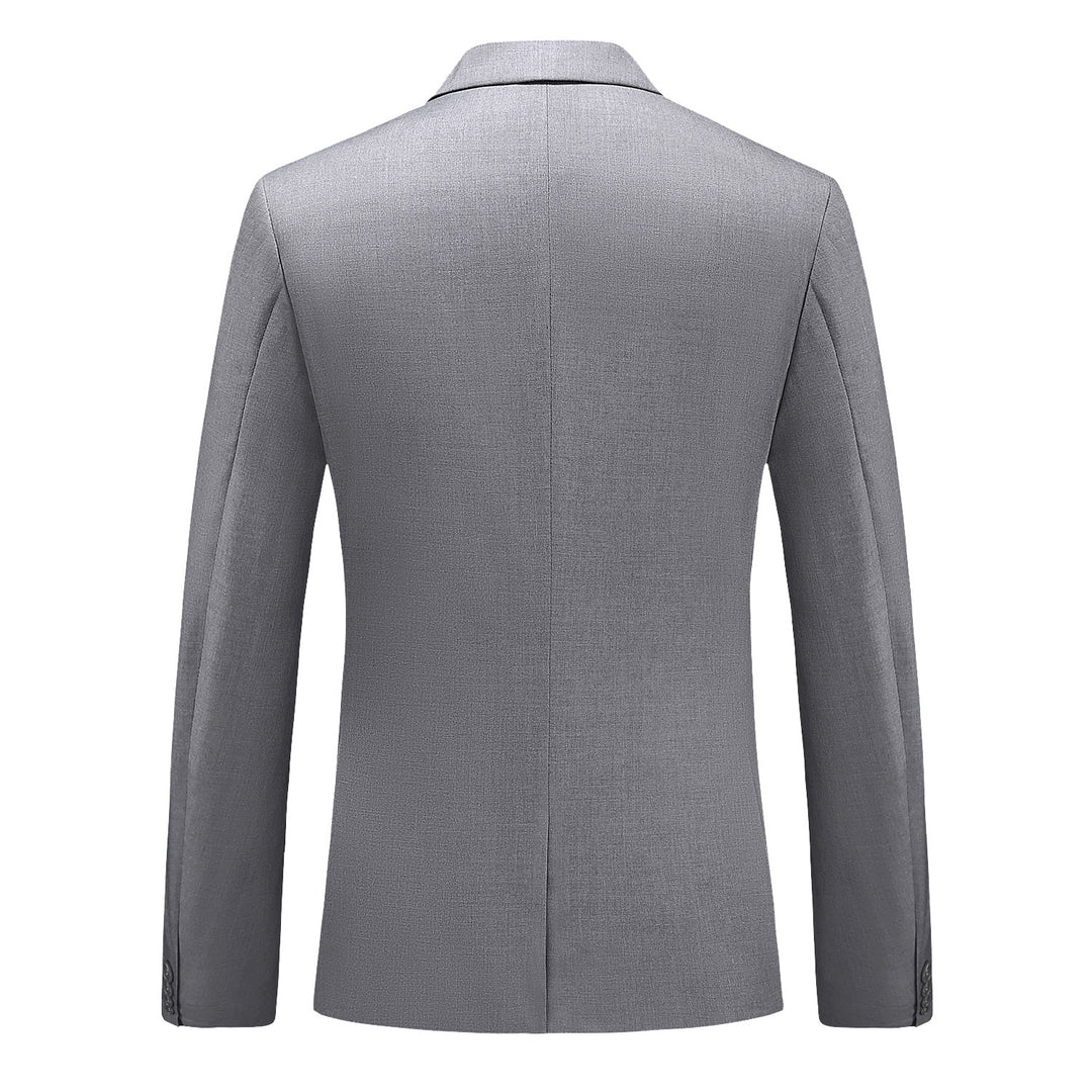 Herren elegantes Businesssakko Slim Fit mit schmaler Silhouette und modernem Reverskragen Nord Taschen