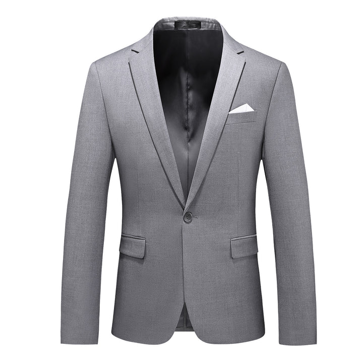 Herren elegantes Businesssakko Slim Fit mit schmaler Silhouette und modernem Reverskragen Nord Taschen