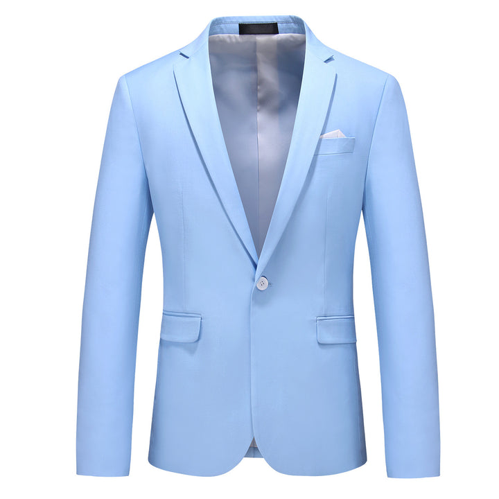 Herren elegantes Businesssakko Slim Fit mit schmaler Silhouette und modernem Reverskragen Nord Taschen