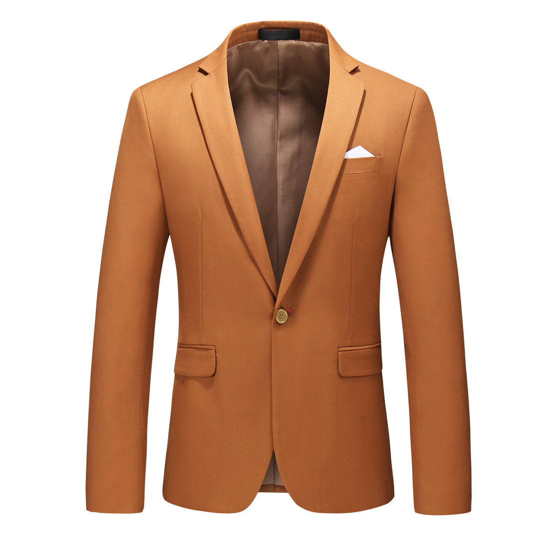 Herren elegantes Businesssakko Slim Fit mit schmaler Silhouette und modernem Reverskragen Nord Taschen