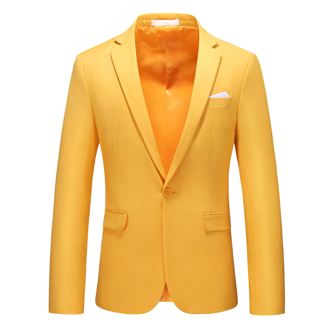 Herren elegantes Businesssakko Slim Fit mit schmaler Silhouette und modernem Reverskragen Nord Taschen