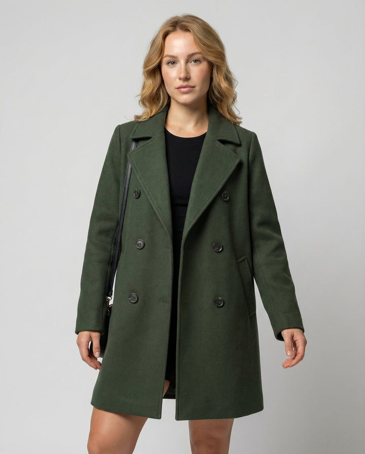 Eleganter Damenmantel Herbst