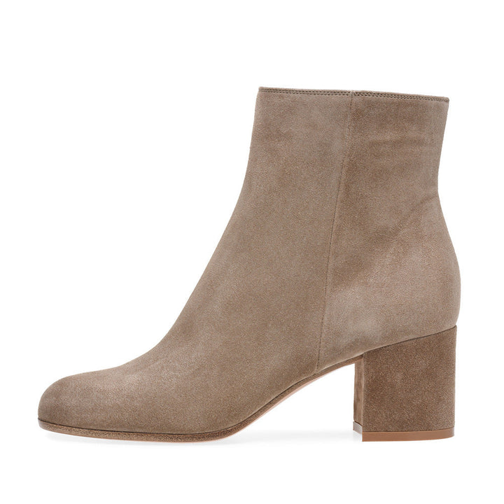 Nord Taschen | Damen Chunky Heel Rund-Toe Mittel-Hügel Stiefel