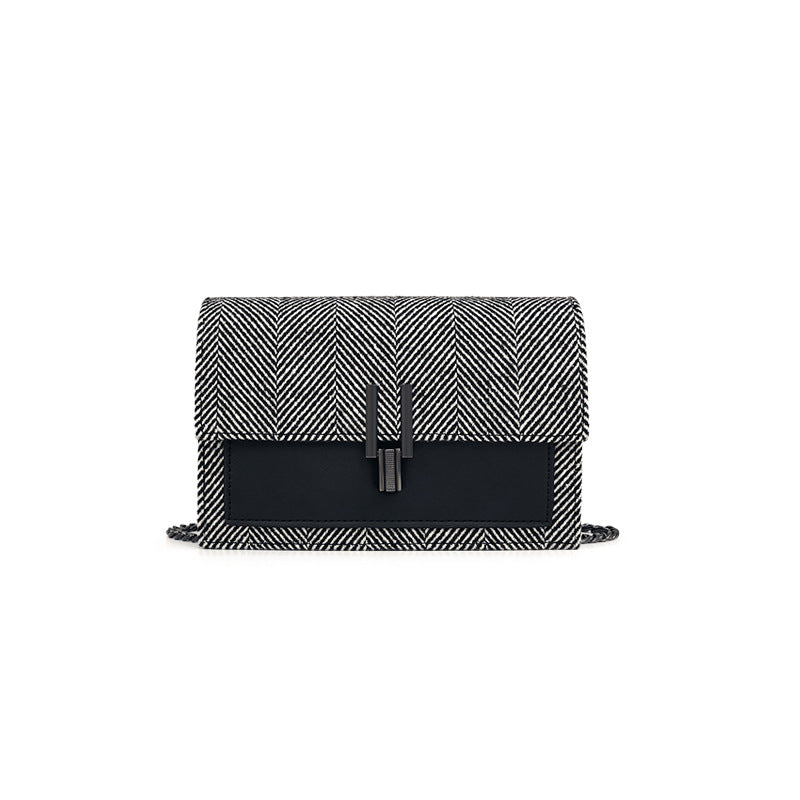 Damen Designer Umhängetasche mit strukturiertem Stoff und elegantem Verschluss Nord Taschen