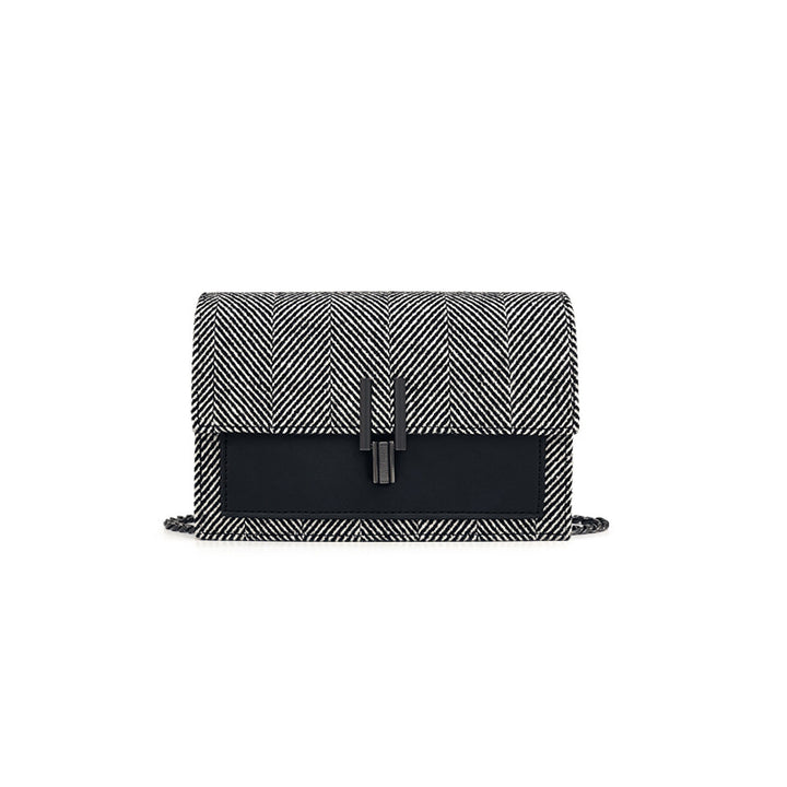 Damen Designer Umhängetasche mit strukturiertem Stoff und elegantem Verschluss Nord Taschen