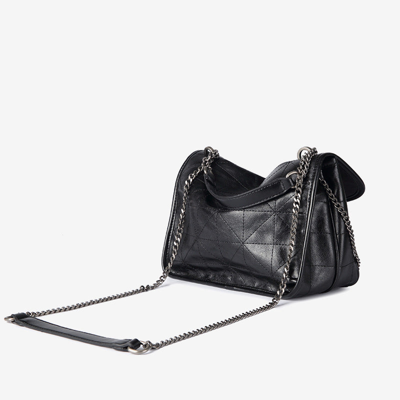 Damen Handtasche im eleganten Steppmuster mit praktischen Fächern Nord Taschen