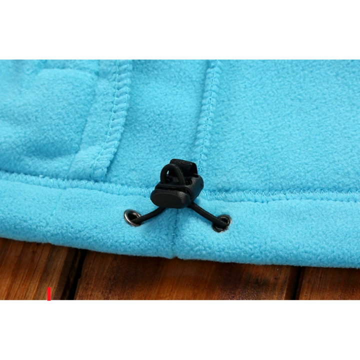 Fleecejacke Damen Reißverschluss-Fleece mit Stehkragen